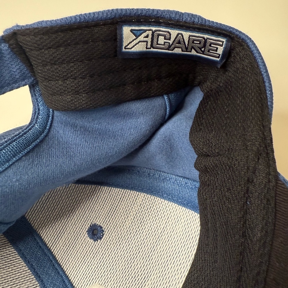 Blue Cardinal Logo Cap Authentic Ahead Performance Adjustable OSFA Baseball Hat - Picture 9 of 12